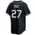 Esteury Ruiz Los Angeles Dodgers Black Lights Out 2025 World Series Jersey by NIKE®