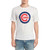 Chicago Cubs Pinstripe Brass Tacks Logo T-Shirt by Red Jacket