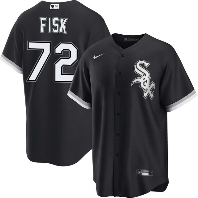 Carlton Fisk Jerseys | Sox MLB Apparel