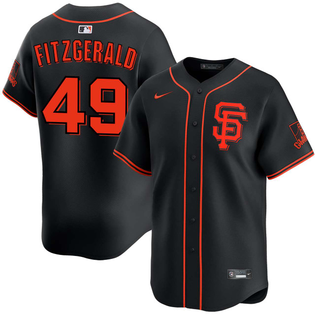 Tyler Fitzgerald Jerseys | Giants MLB Apparel