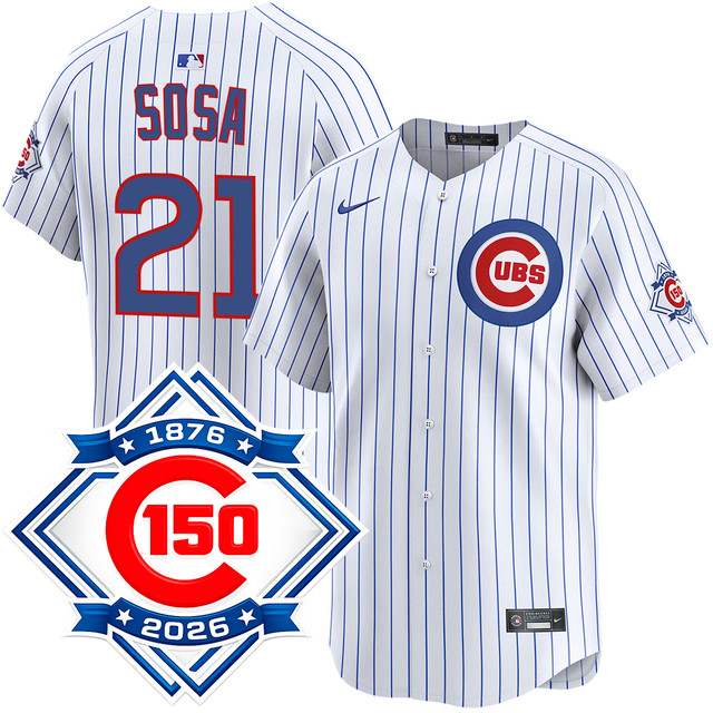 Sammy Sosa Chicago Cubs Jerseys | Official MLB®