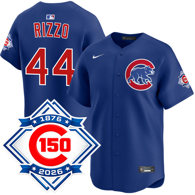 MLB シカゴ カブスRIZZO ベースボールシャツ Anthony Rizzo Chicago Cubs Jerseys | Official MLB®