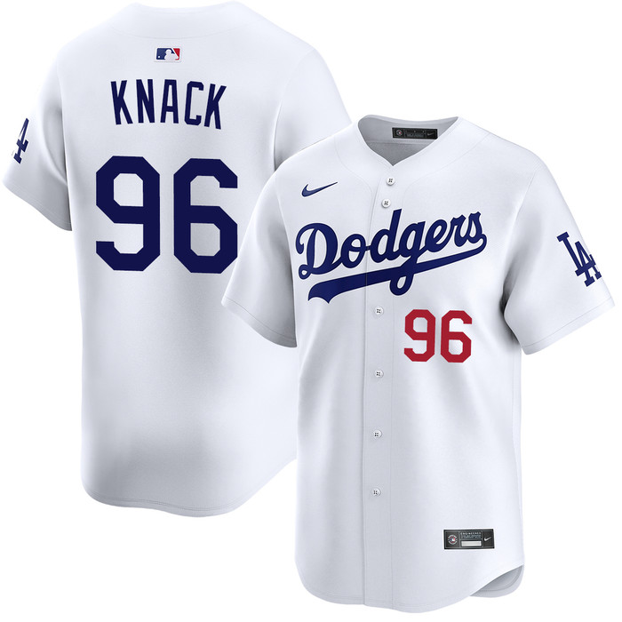 Landon Knack Los Angeles Dodgers Home Limited Jersey by NIKE