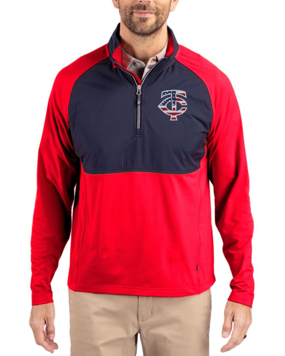 Minnesota Twins Stars And Stripes Red/Navy Blue Adapt Soft Knit