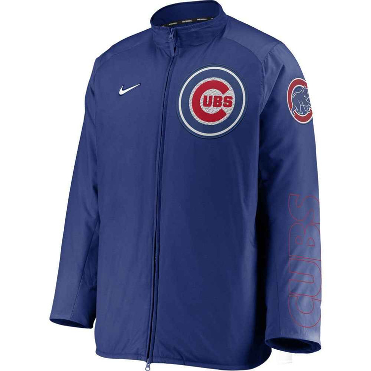 シカゴ・カブス　クォータージップジャケット Buy Chicago Cubs On-Field Dugout Full-Zip Jacketby NIKE