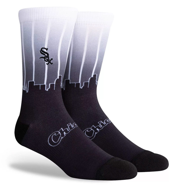Chicago White Sox Skyline Crew Socks by PKWY | Official MLB®