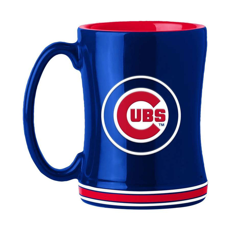 Chicago Cubs Sculpted Relief Mug | Official MLB