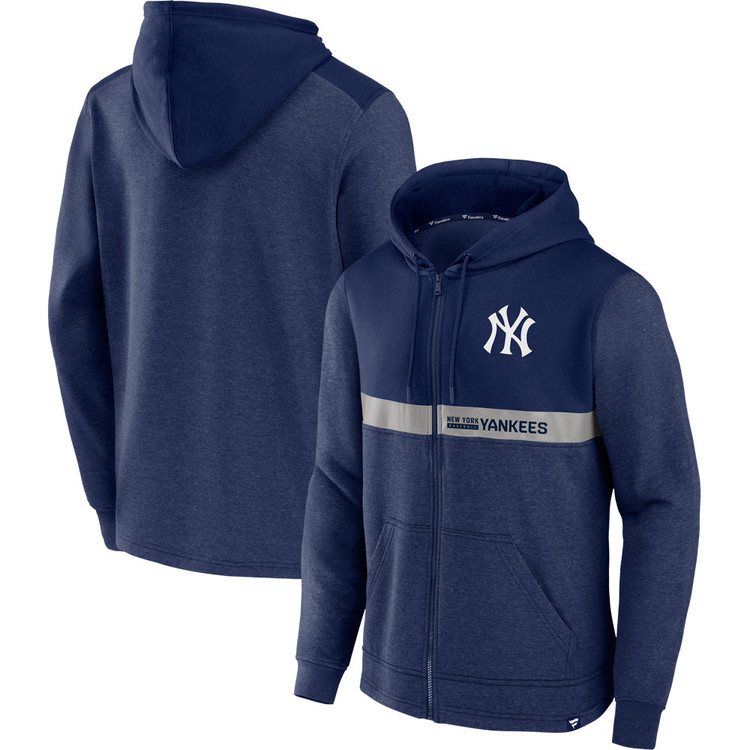 New York Yankees Icon Fleece Full-Zip Hoodie | Official MLB®