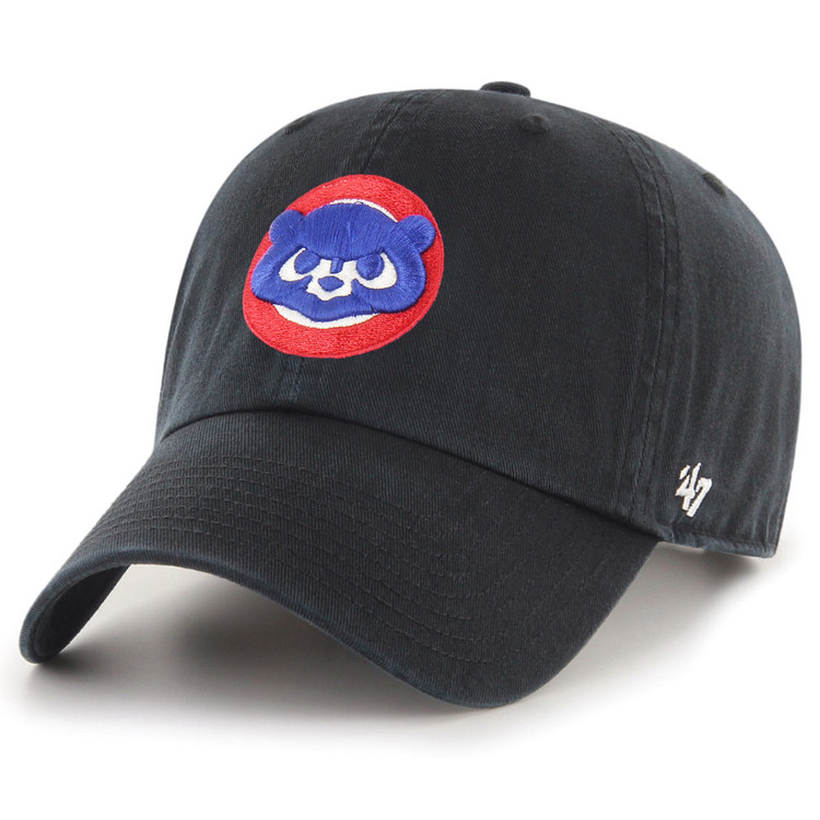 Chicago Cubs 1984 Cooperstown Adjustable Hat | '47® Black Hat