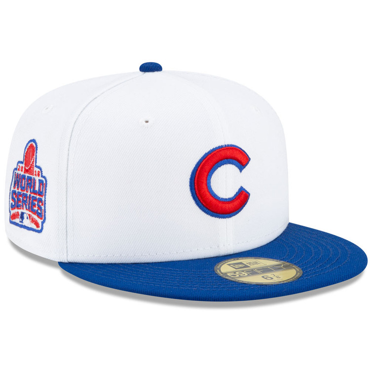シカゴ・カブス 2016 ワールドシリーズパッチ　59FIFTY キャップ Chicago Cubs World Series Side Patch 59FIFTY Fitted Hat
