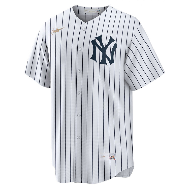 Babe Ruth New York Yankees Cooperstown Home Jersey By NIKE®
