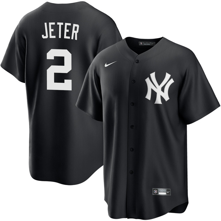 Nike New York Yankees Jeter ユニフォーム Men's Nike Derek Jeter New York Yankees Cooperstown