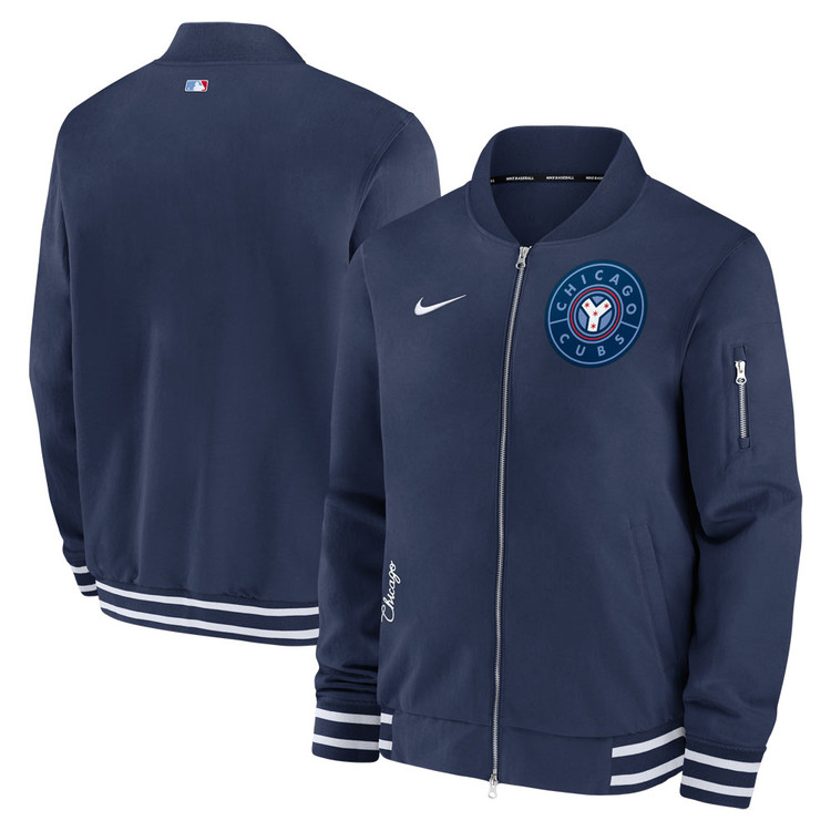 Chicago Cubs On-Field City Connect Dugout Jacket | MLB