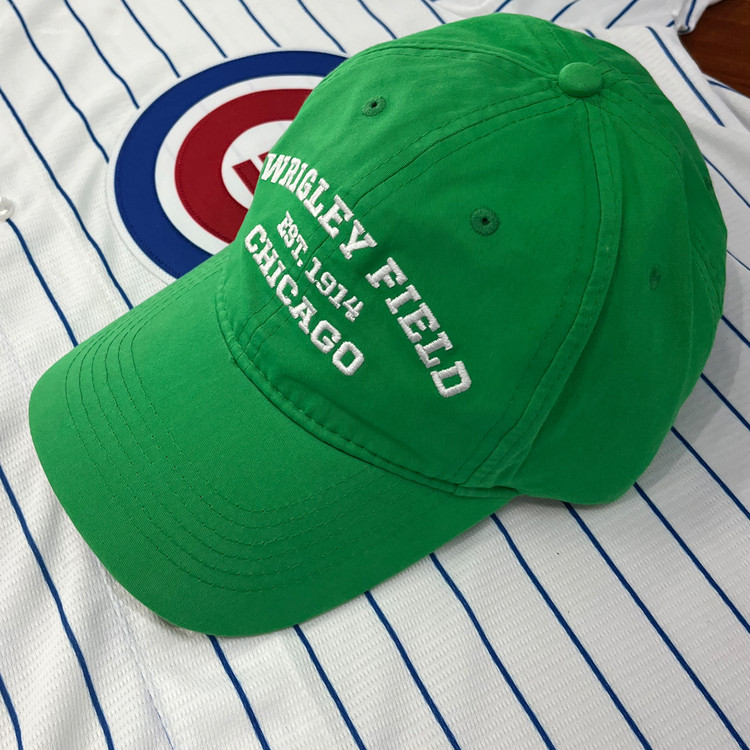 Wrigley Field Adjustable Kelly Green Deuce Dad Hat | Wrigley Field Caps