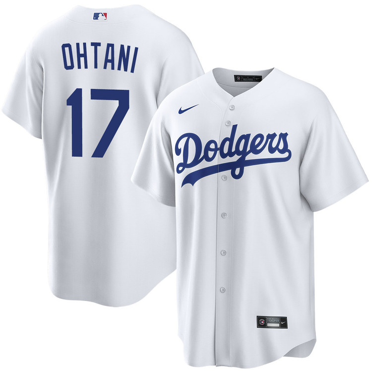 Shohei Ohtani Los Angeles Dodgers Youth Home Jersey by NIKE
