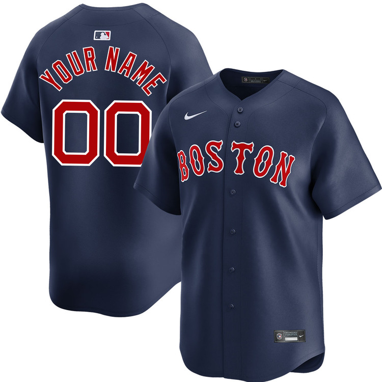 RED SOXレッドソックス Nike ユニフォーム L ネイビー新品 Boston Red Sox Personalized Alternate Navy Limited Jersey by NIKE