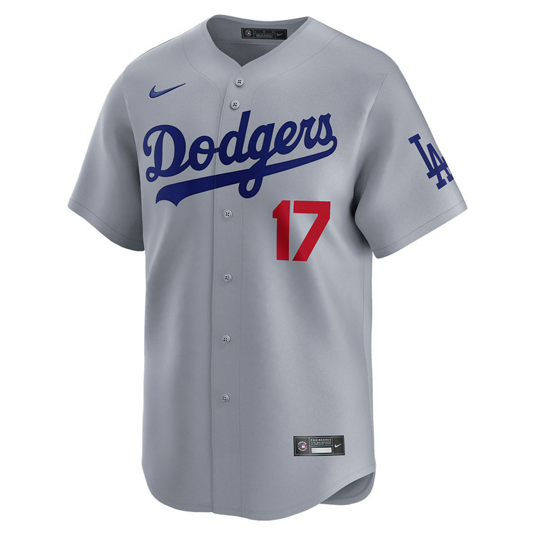 Shohei Ohtani Kanji LA Dodgers Alternate Road Limited Jersey