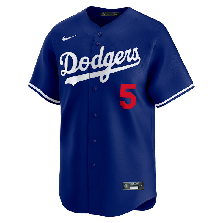 Freddie Freeman Los Angeles Dodgers Alternate Royal Limited Jersey