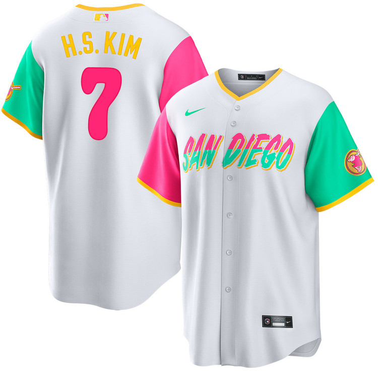 Ha-Seong Kim San Diego Padres City Connect Jersey by NIKE