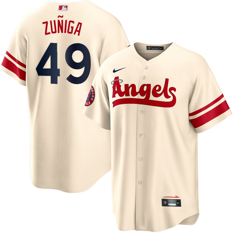 Guillermo Zuniga Los Angeles Angels City Connect Jersey by NIKE