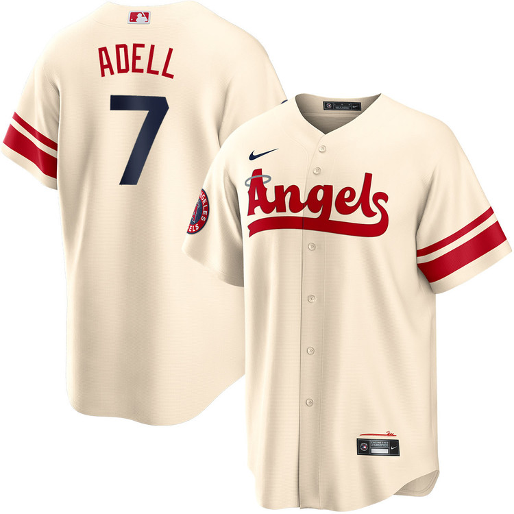 Jo Adell Los Angeles Angels City Connect Jersey by NIKE