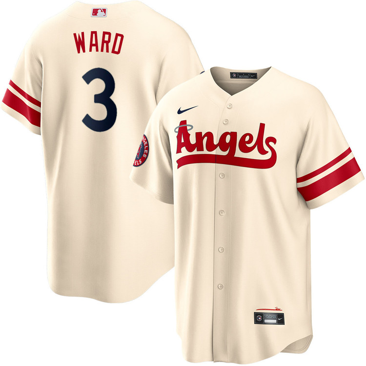 Los Angeles Angels シティーコネクト　ユニフォーム Taylor Ward Los Angeles Angels City Connect Jersey by NIKE