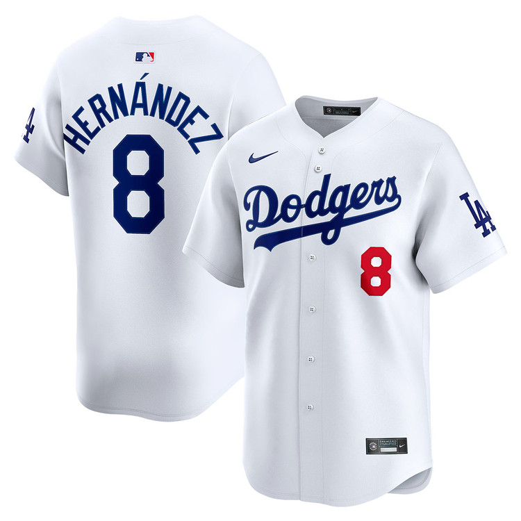 Enrique Hernandez Los Angeles Dodgers Home Limited Jersey by NIKE