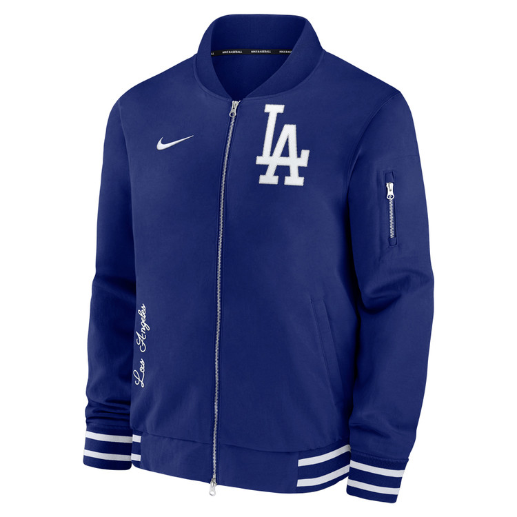 Dodgers On-Field Authentic Collection Dugout Bomber Jacket