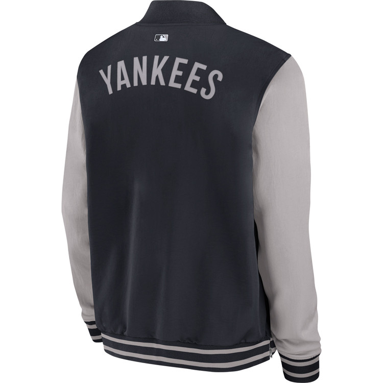 New York Yankees On-Field AC Dugout Road Bomber Jacket by NIKE