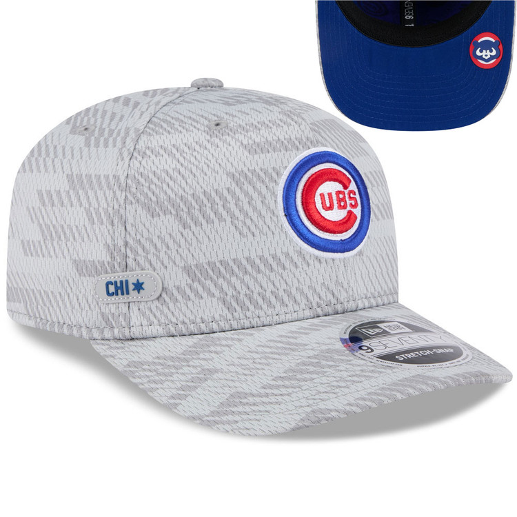 Chicago Cubs 2025 Clubhouse 9SEVENTY Stretch-Snap Hat by New Era®