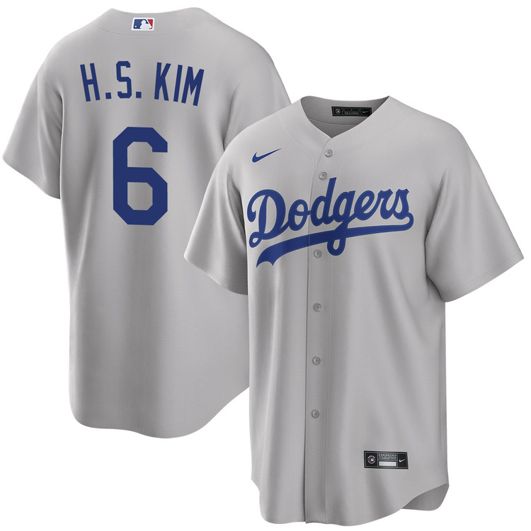 Hyeseong Kim Los Angeles Dodgers Alternate Road Jersey by