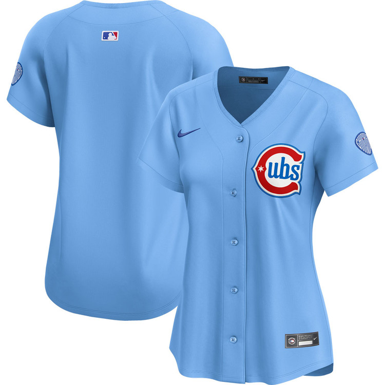 Chicago Cubs Women's Alternate Blues Limited Jersey by NIKE