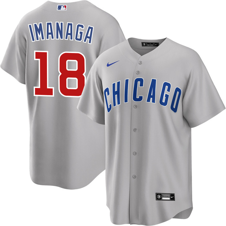 CHICAGO CUBS 18 IMANAGA LサイズAランク Lサイズ Chicago Cubs Shota Imanaga Nike Home Vapor Replica Jersey