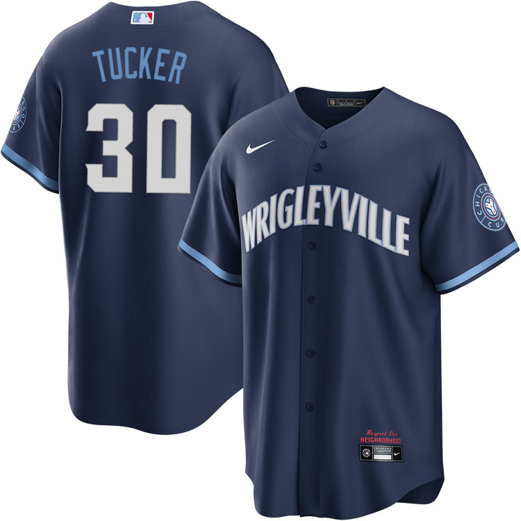 Kyle Tucker Chicago Cubs City Connect Jersey by NIKE