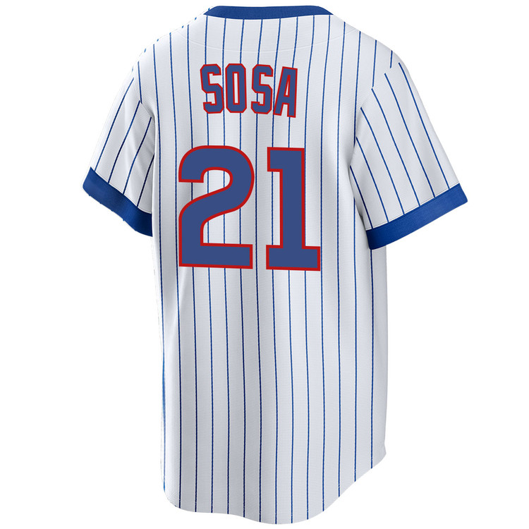 Sammy Sosa Chicago Cubs 1968 Cooperstown Jersey by NIKE