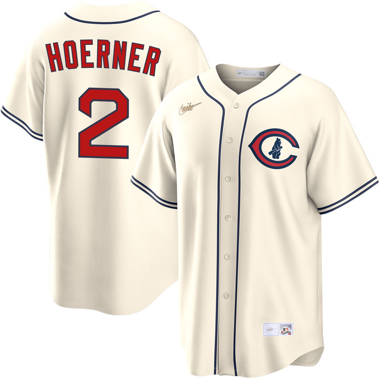 Nico Hoerner Chicago Cubs Field of Dreams Jersey by NIKE
