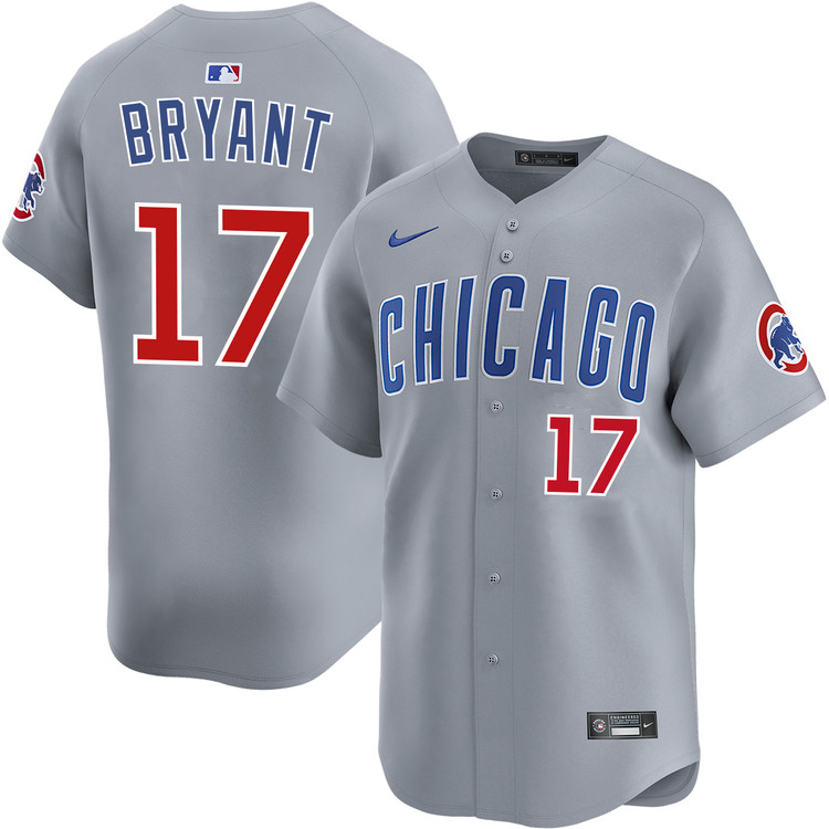 Kris Bryant Chicago Cubs Road Limited Jersey by NIKE® | Official MLB®