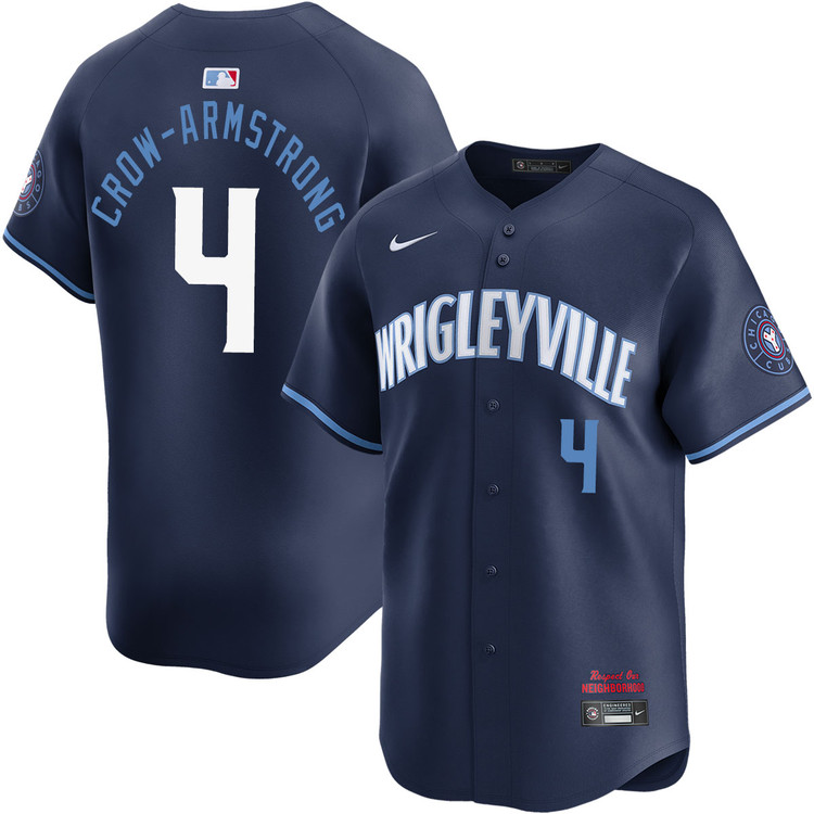 Pete Crow-Armstrong Chicago Cubs City Connect Limited Jersey by