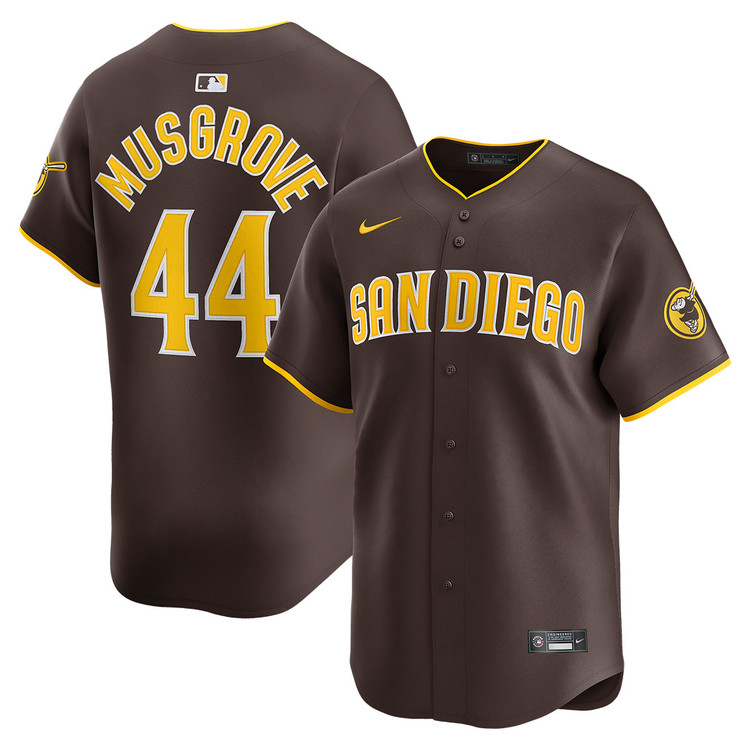 Joe Musgrove San Diego Padres Road Limited Jersey by NIKE