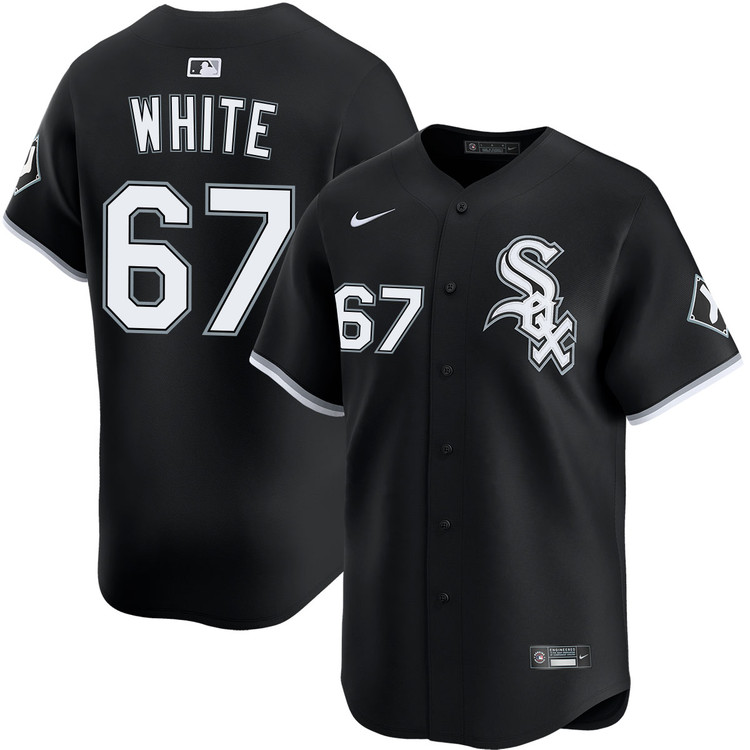 【タグ付き Mサイズ】NIKE CHICAGO WHITE SOX ユニフォーム Chicago White Sox Nike Men's Black Alternate Batterman Logo
