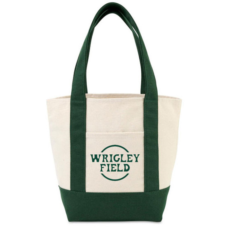 【シカゴ】Wrigley Fieldトートバッグ　キャンバス Wrigley Field Mini Canvas Tote Bag | Wrigley Field Tote