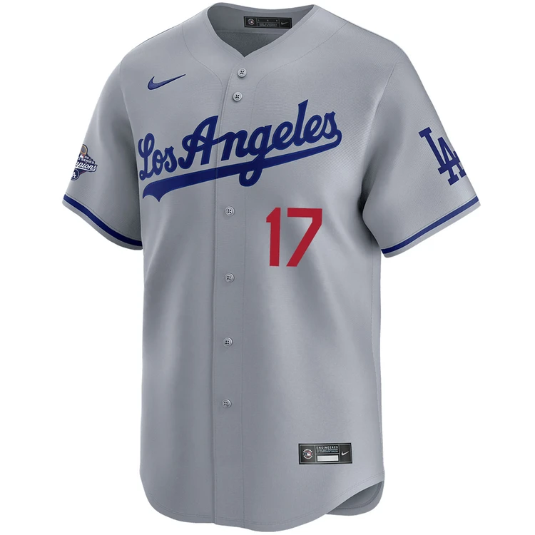 Shohei Ohtani Los Angeles Dodgers Road Limited 2025 World Series