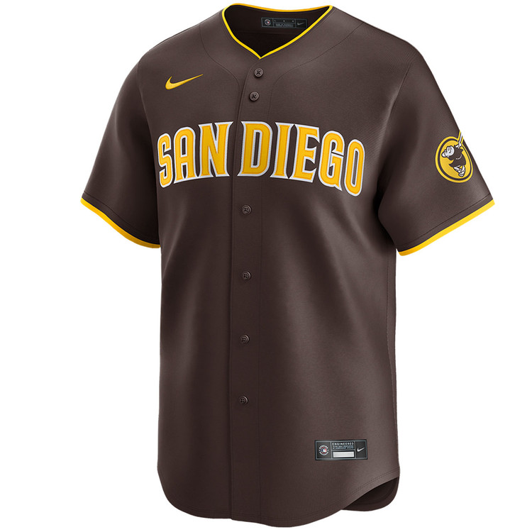 San Diego Padres Personalized Road Limited Jersey by NIKE