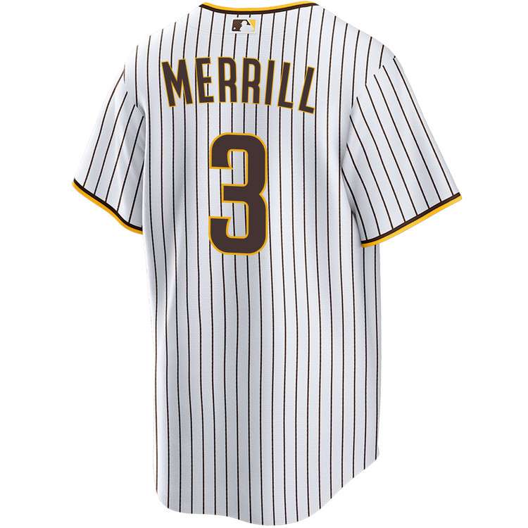 Jackson Merrill San Diego Padres Home Jersey by NIKE® | Official MLB®