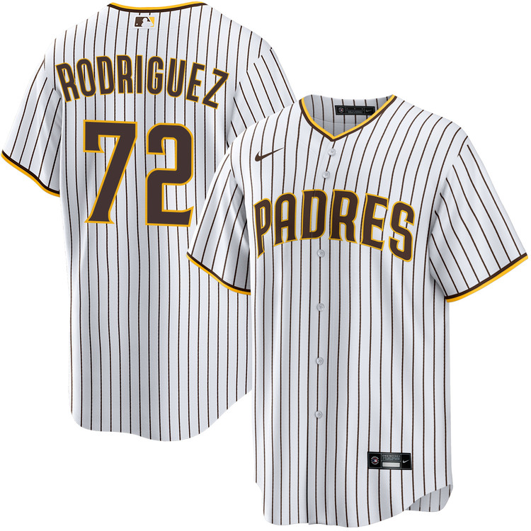 Bradgley Rodriguez San Diego Padres Home Jersey by NIKE