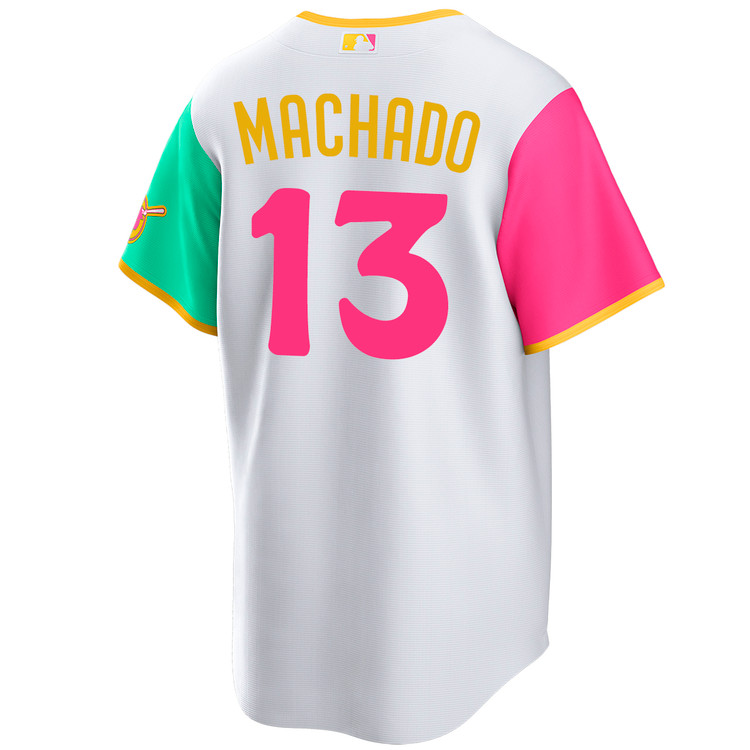 Manny Machado San Diego Padres City Connect Jersey by NIKE