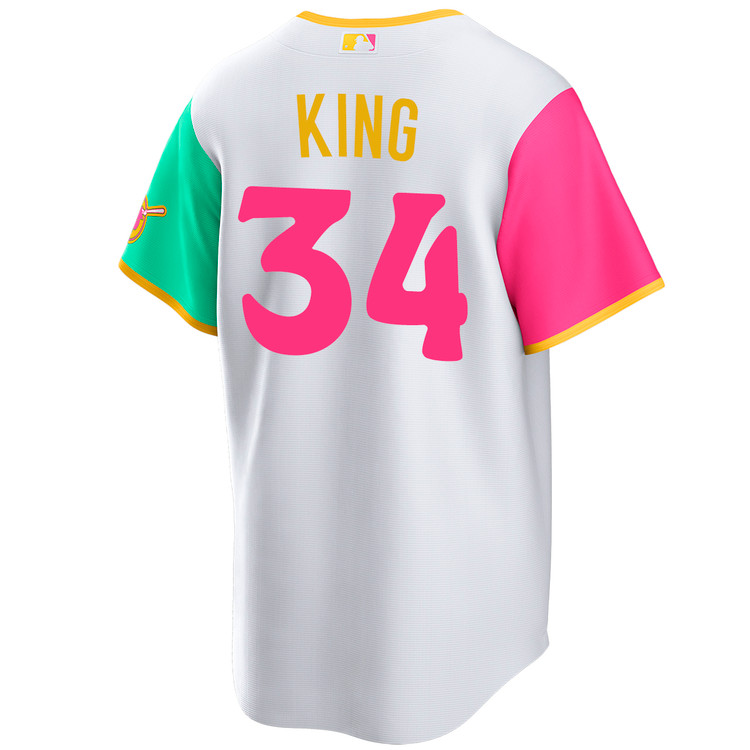 Michael King San Diego Padres City Connect Jersey by NIKE