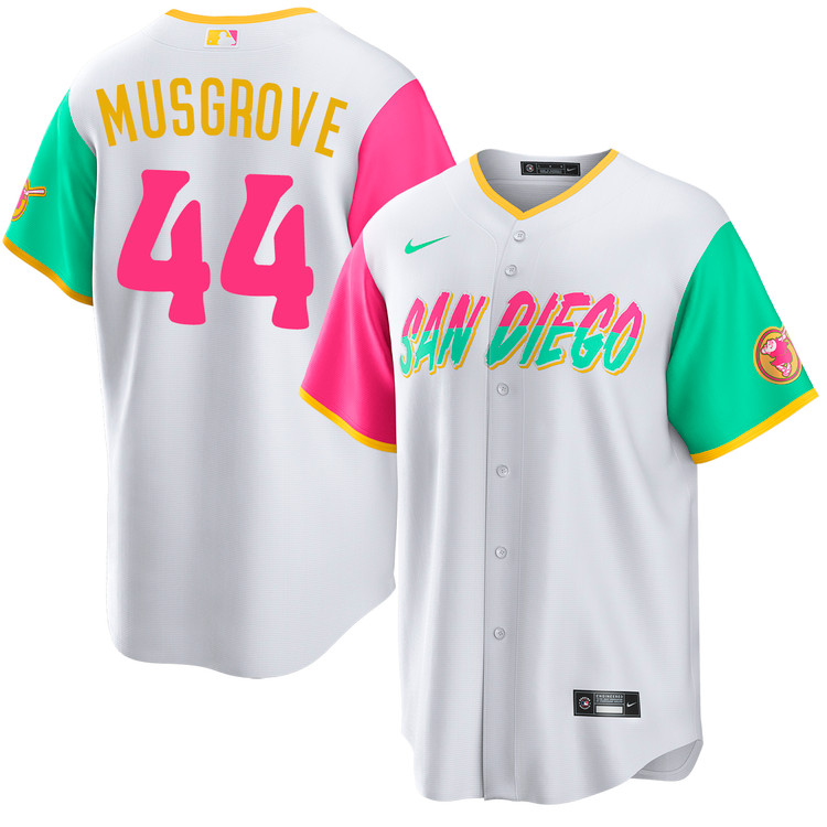 Nike MLB San Diego Padres ユニフォーム Mサイズ Joe Musgrove San Diego Padres City Connect Jersey by NIKE