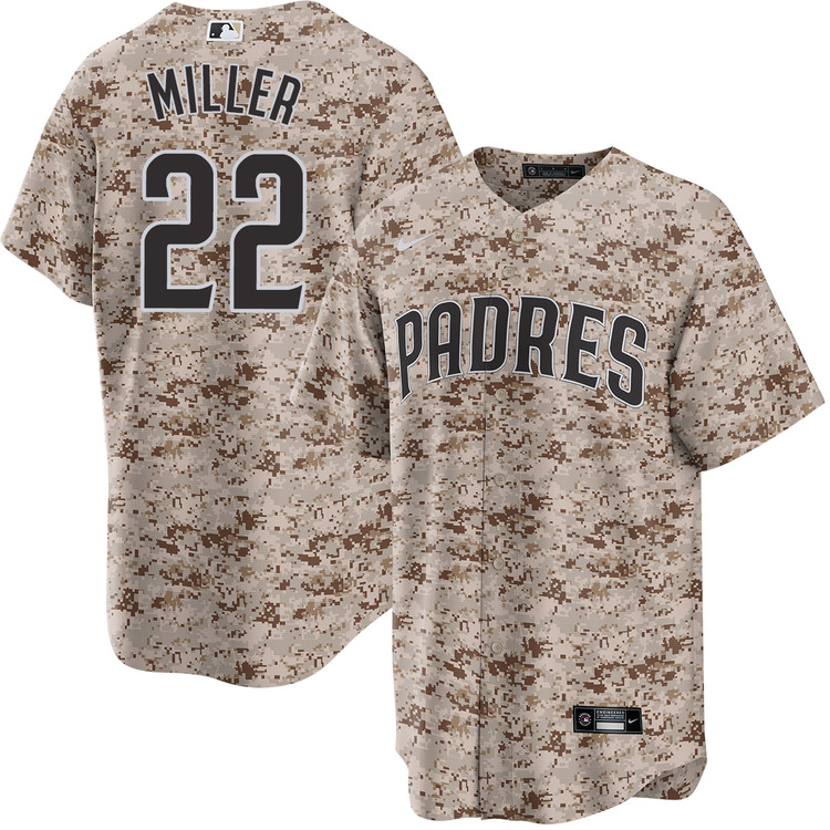 Mason Miller San Diego Padres USMC Camo Jersey by NIKE® | Official