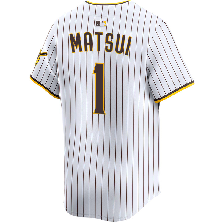 Yuki Matsui San Diego Padres Home Limited Jersey by NIKE